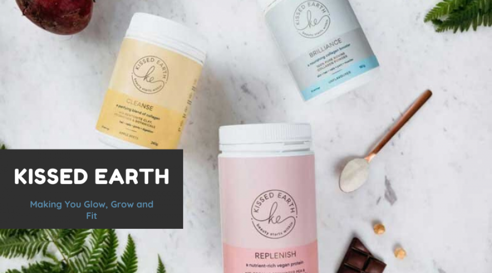 Kissed Earth - Making You Glow, Grow and Fit