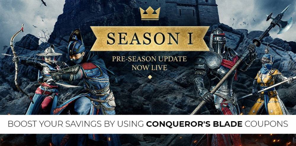 Boost your savings by using Conqueror’s Blade Coupons