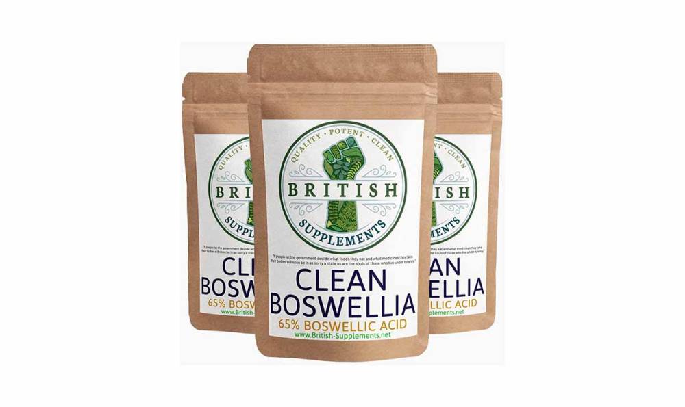 British Supplements Clean Genuine Boswellia Extract + Uptake Blend