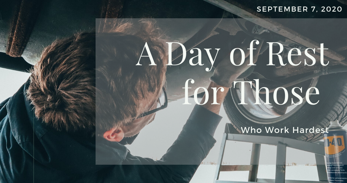 A Day of Rest for Those Who Work Hardest event